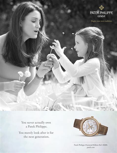 patek philippe print ad